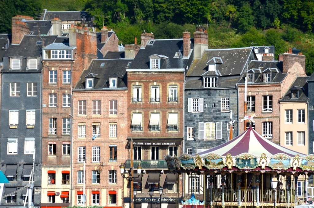 Casitas de Honfleur, Francia. Copyright Hernando Reyes