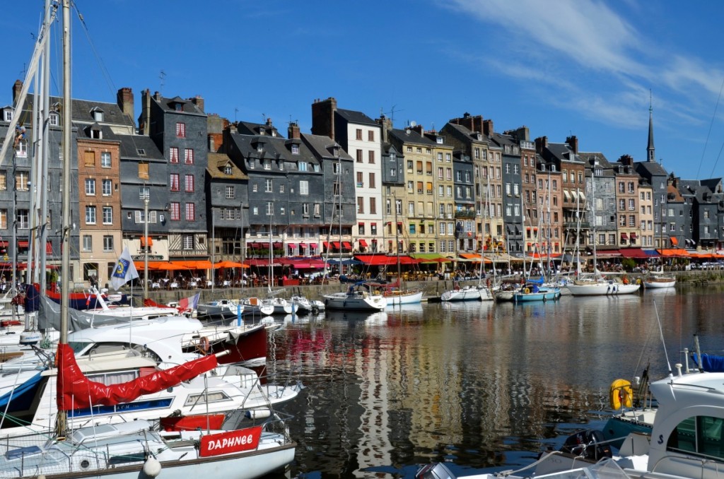 Panorámica de Honfleur, Francia. Copyright Hernando Reyes.