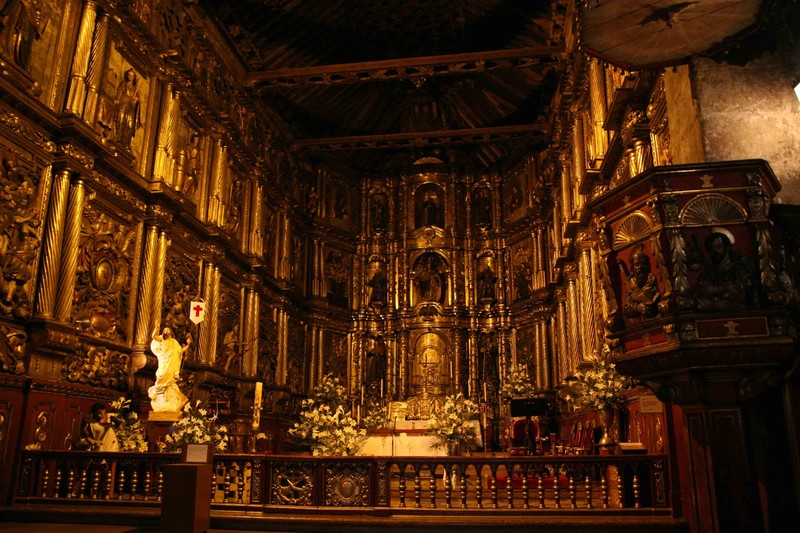 Altar mayor de la Iglesia de San Francisco, Bogotá