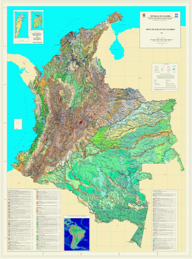 Mapa de Colombia