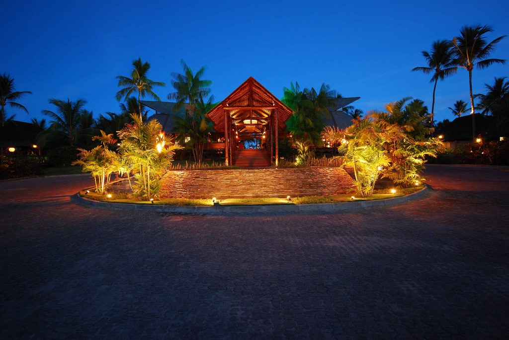 Entrada principal al Nannai Beach resort