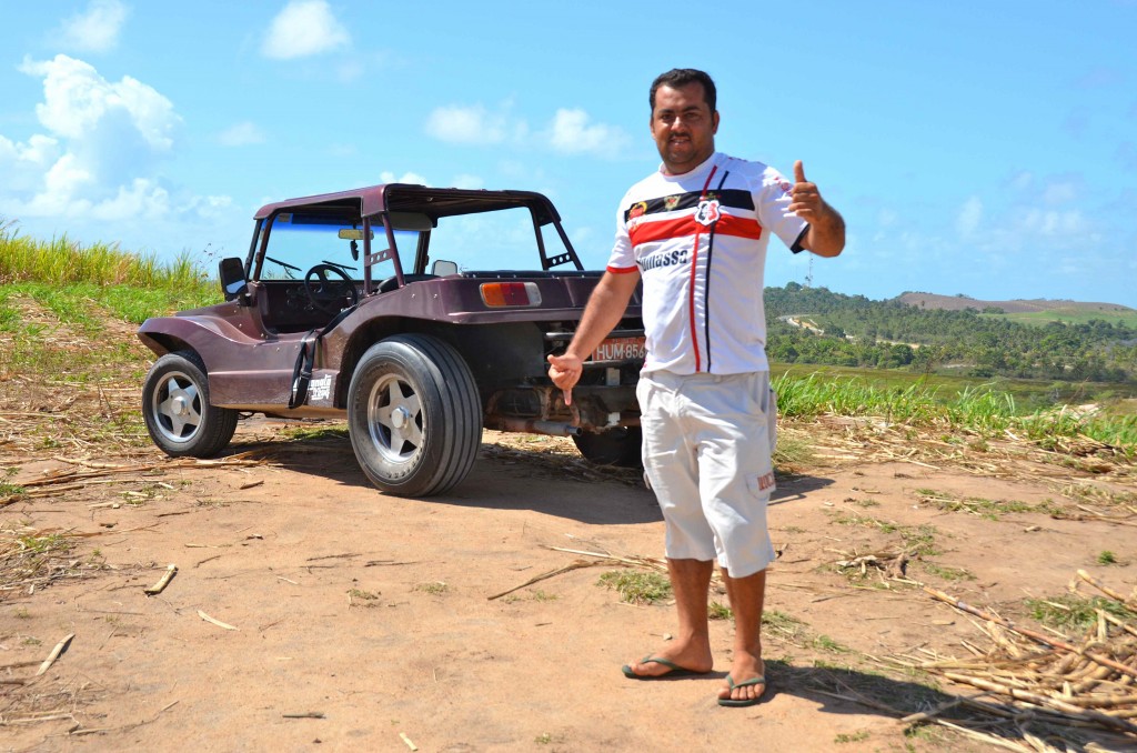 Bugueiro en las inmediaciones de la playa de Cupe. Copyright Hernando Reyes.