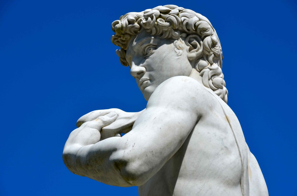 Estatua de David. Museo Brennand, Recife, Brasil. Copyright Hernando Reyes.