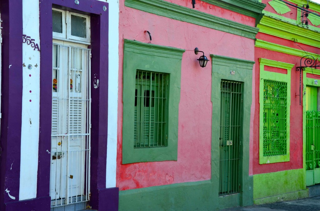 Fachadas de colores de Olinda. Copyright Hernando Reyes