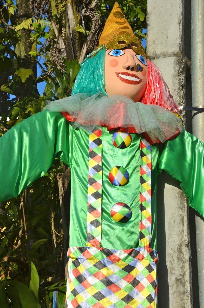 Payaso gigante de carnaval. Copyright Hernando Reyes
