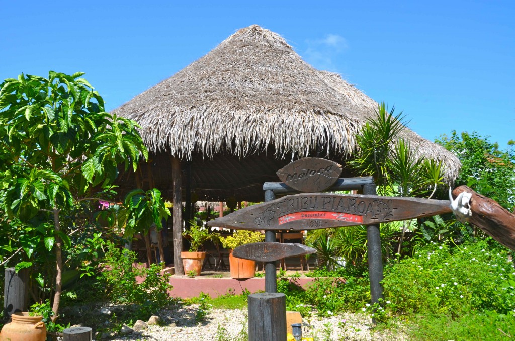 Maloca del jardín de Dinah Veeris. Curazao, Antillas Holandesas. Copyright Hernando Reyes