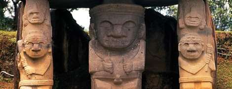 Estatuas de San Agustín, Huila. Colombia