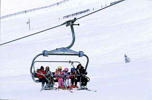 Estación de Saint Lary, Altos Pirineos. Francia. Copyright Hautes Pyrénées