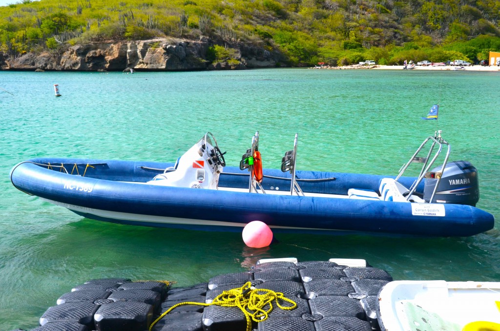 Bote de Captain´s Goodlife para excursión de Altum. Copyright Hernando Reyes
