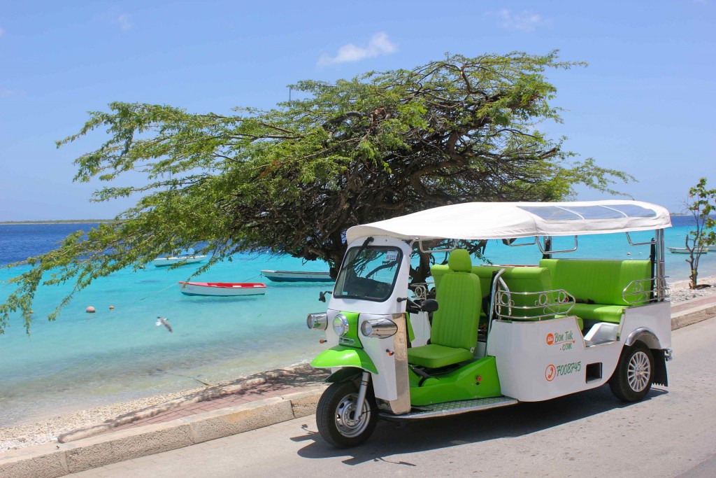 Tuc Tuc eléctrico y ecológico de la compañía www.bontuk.com Foto cedida a Altum por Bon Tuk